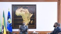 Ali Bongo échange avec l’ambassadeur d’Espagne au Gabon
