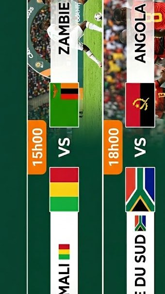 CAN 2025&nbsp;: Mali, Egypte, Afrique du sud en piste... les matchs prévus ce lundi 22 décembre

