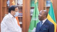 Ali Bongo reçoit en audience Venkaiah Naidu, vice-président indien
