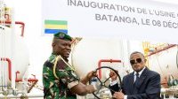 Le général Brice Clotaire Oligui Nguema inaugure l’usine GPL de Batanga
