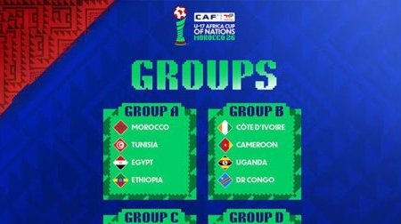 CAN U-17 Maroc 2026&nbsp;: Des groupes assez relevés pour la compétition des jeunes
