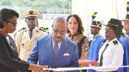 Ali Bongo inaugure le centre d’accueil Gabon Egalité à Libreville
