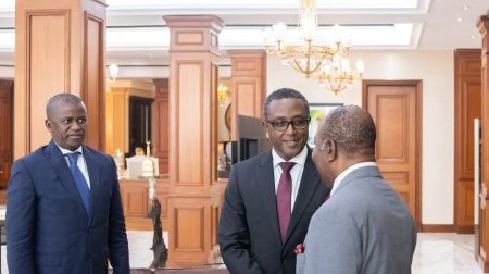 Un émissaire du président rwandais reçu en audience par Ali Bongo
