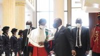 La Cour Constitutionnelle gabonaise fait sa rentrée solennelle 2022 en présence d’Ali Bongo

