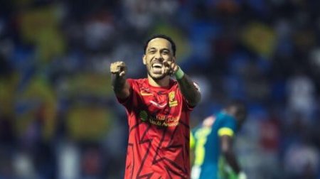 Arabie saoudite : doublé d’Aubameyang, Al Qadsiah s’impose et vise le podium
