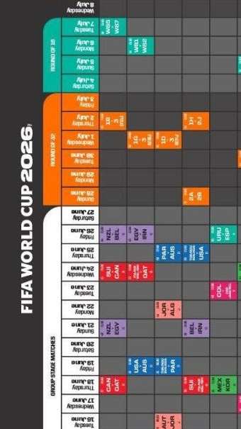 Mondial 2026&nbsp;: Le calendrier complet de la compétition en heure du Gabon
