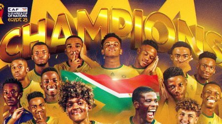 CAN U-20 : l’Afrique du Sud remporte sa première couronne continentale face au Maroc
