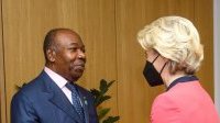 Ali Bongo échange avec la présidente de la commission de l’Union Européenne
