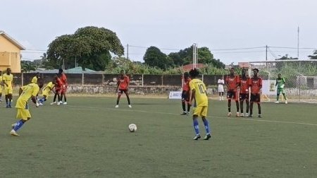 National foot 1&nbsp;: le Stade Mandji dicte sa loi au FC 105 en ouverture de la saison
