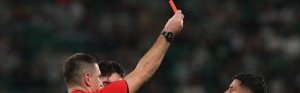 LDC UEFA : Aubameyang furieux contre l’arbitrage après la déroute de l’OM face au Sporting CP
