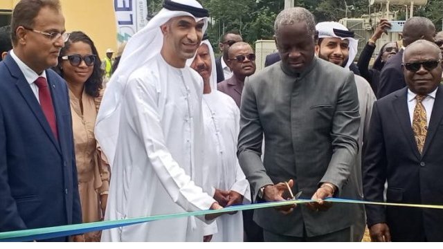 Gabon : Une centrale solaire de 30 MW inaugurée à Ayeme-Maritime pour renforcer l’offre électrique