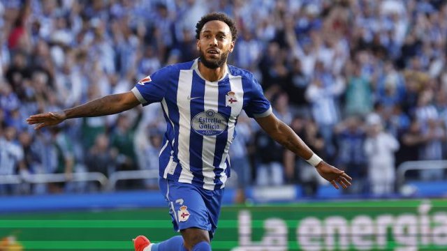 LaLiga : Aubameyang sauve encore le Deportivo et signe un 5e but en 5 matchs