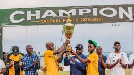 National Foot 2&nbsp;: Les miniers de Mounana sacrés champions 2026, Missile FC remonte en D1, Moulili FC recalé
