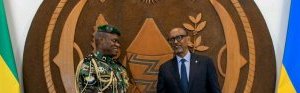 Brice Oligui Nguema en visite officielle au Rwanda
