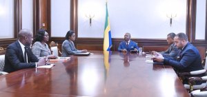 Ali Bongo reçoit en audience sa Première ministre et le secrétaire général de son parti
