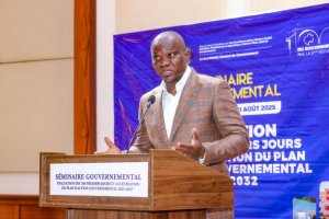 Owendo&nbsp;: Brice Clotaire Oligui Nguema dresse le bilan des 100 premiers jours de la Vᵉ République