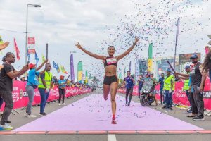Marathon du Gabon 2022&nbsp;: Chancia Mimbalé remporte la Gabonaise et pulvérise son record