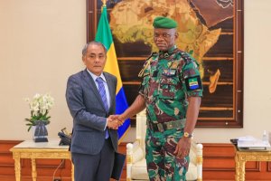 L’ambassadeur du Japon reçu en audience par Brice Clotaire Oligui Nguema